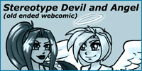 Stereotype Devil and Angel